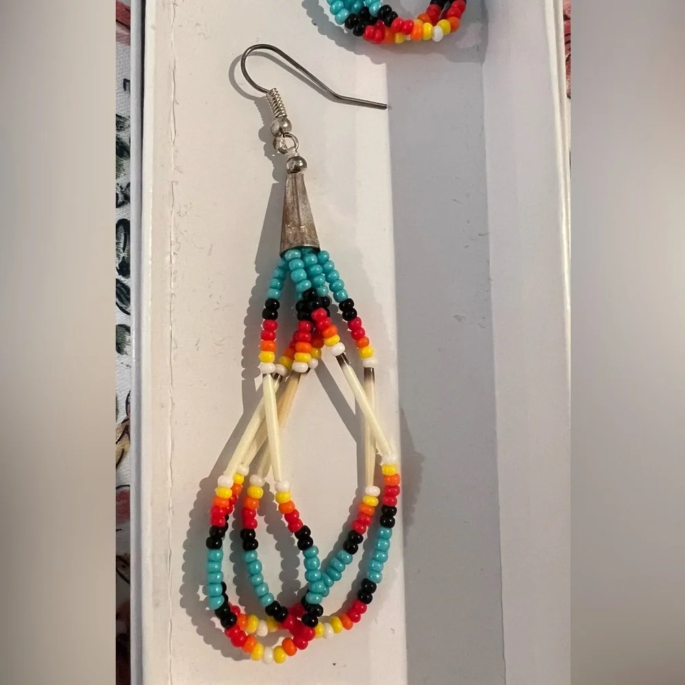 Handmade earrings - Picture 3 of 3